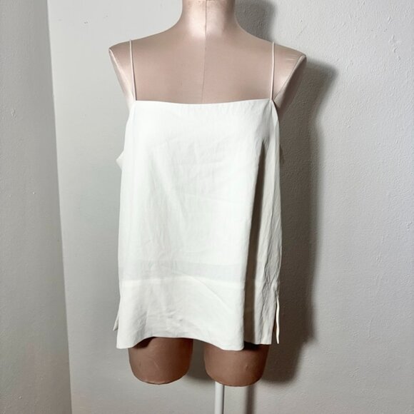 Everlane Tops - Everlane Womens Size 12 Boxy Camisole Tank Top White Essential Classic